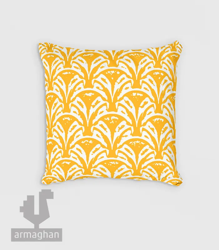 Yellow-patterned-cushion