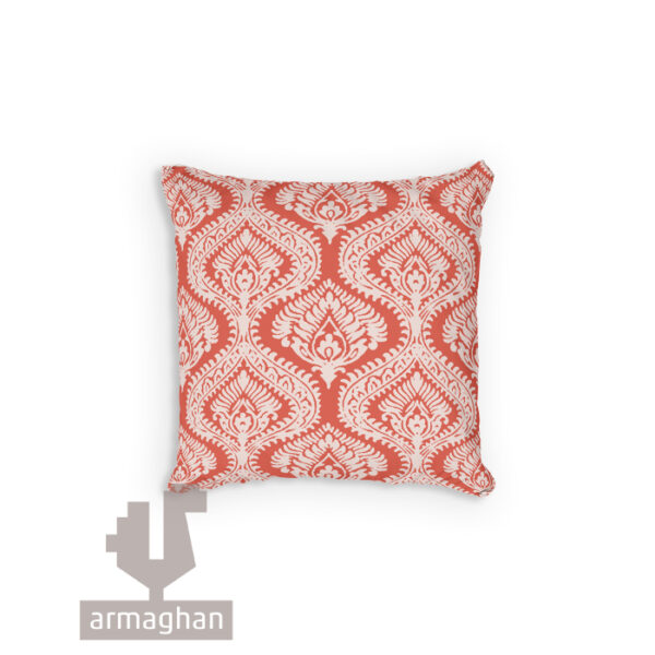Orange-patterned-cushion