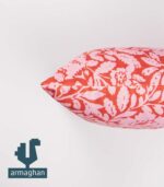 Buy a pink and red floral cushion