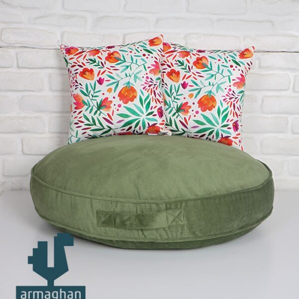 Green-living-room-and-floral-cushions