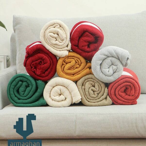 Knitted-sofa-shawl