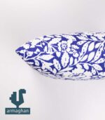 Buy a blue and white floral cushion