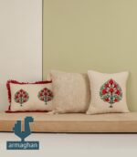 Pomegranate embroidery cushions