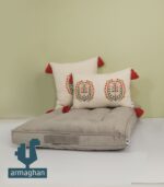 Pomegranate embroidery cushions2