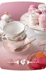 Buying a tea set for a bright new home