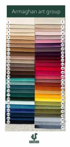 پالت رنگی مخملی ارمغان